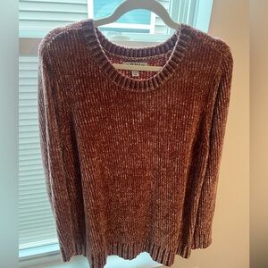 Orvis Women's Rich Mauve Crew Neck Sweater